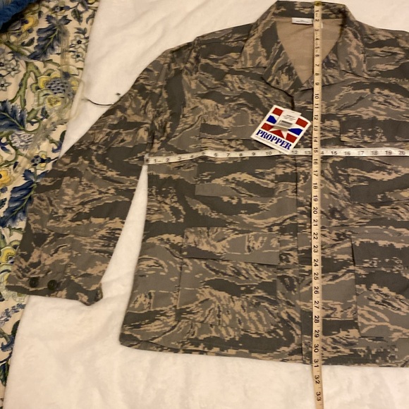 Propper ABU Mens Tactical Military Coat Tiger Digital Camo 48S XL - Picture 15 of 16